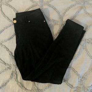 INC Black Jeggings